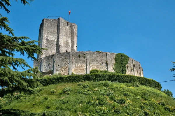 Frankrijk, historische kasteel van gisors in Normandië — Stockfoto