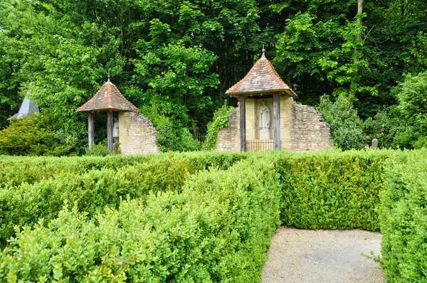 Les jardins du pays d auge Cambremer v normandie — Stock fotografie