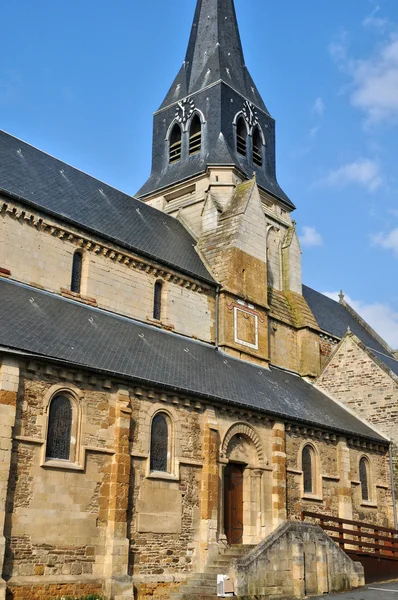 Frankreich, thury harcourt kirche — Stockfoto