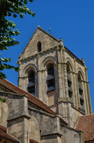 Francja, kościoła notre dame auvers sur oise — Zdjęcie stockowe