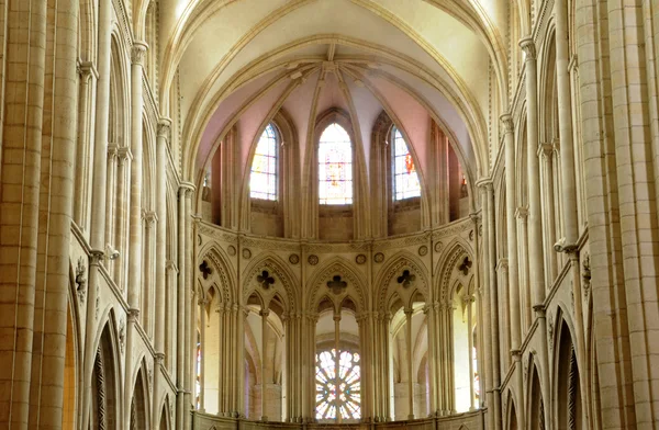 Caen, die abbaye aux hommes in frankreich — Stockfoto