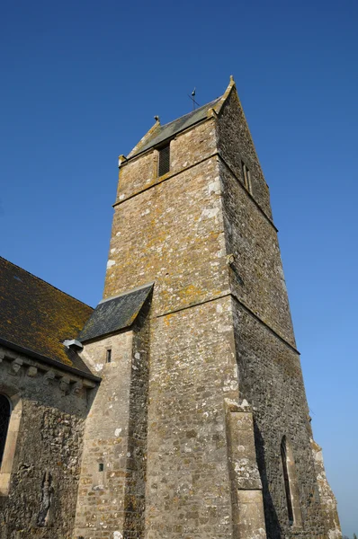 Picturesque village of Foucarville in Normandie — Stock Photo, Image