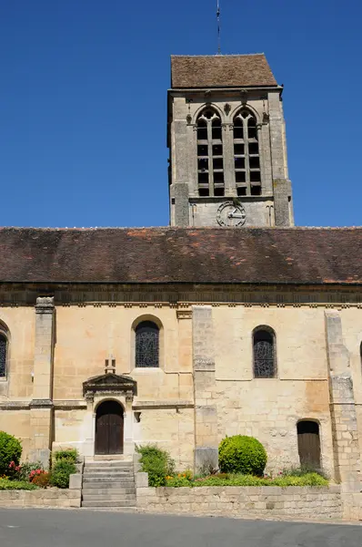 Fransa, eski kilise şampanya sur oise — Stok fotoğraf