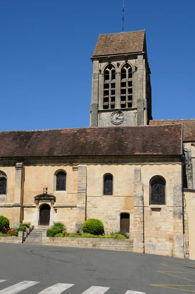 Frankreich, die alte Kirche von Champagner sur oise — Stockfoto