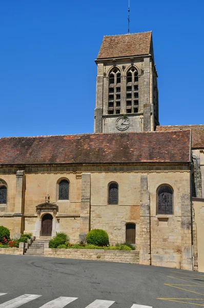 Francia, la antigua iglesia de Champagne sur Oise —  Fotos de Stock