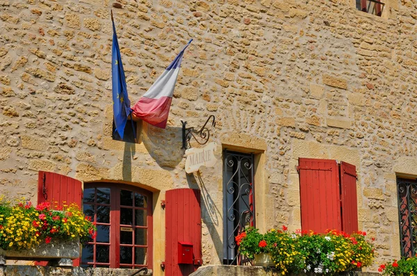 France, picturesque village of Belves in Dordogne — Stock Photo, Image