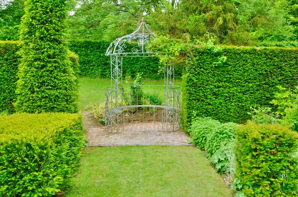 Les Jardins du Pays d 'Abbel in Cambremer in Normandie — стоковое фото