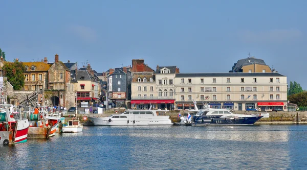 Malownicze miasta Honfleur w Normandia — Zdjęcie stockowe