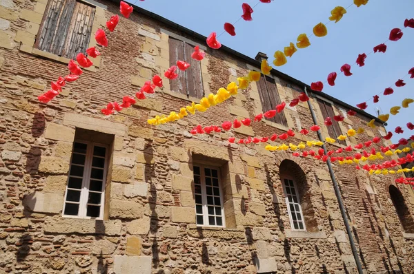 Perigord, a pequena cidade de Bergerac em Dordogne — Fotografia de Stock