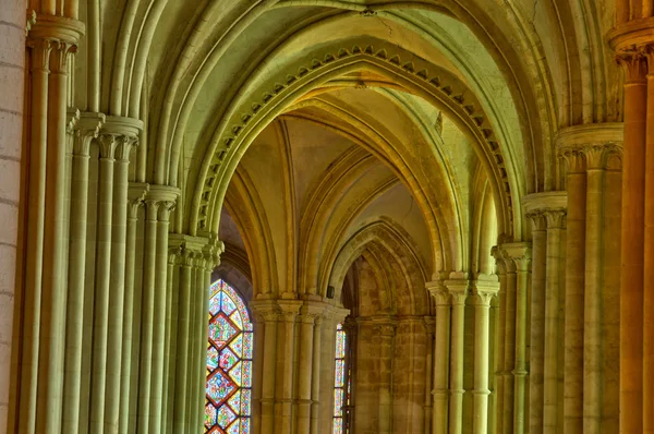 Caen, the abbaye aux Hommes in France — Stock Photo, Image