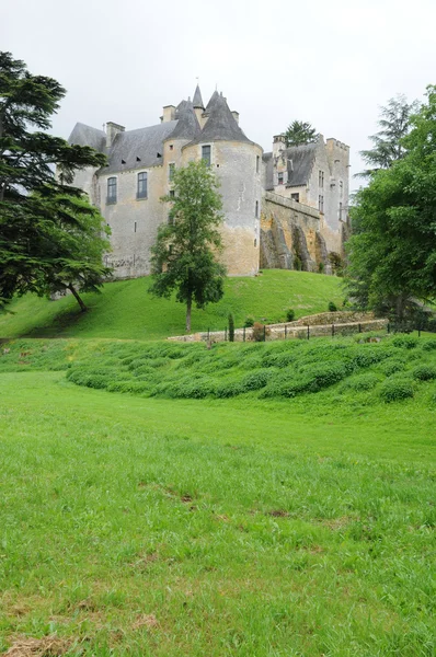 Périgord, le château pittoresque de Fayrac en Dordogne — Photo