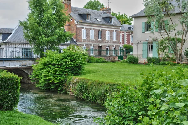 Schilderachtig dorp van ry Seine maritime — Stockfoto