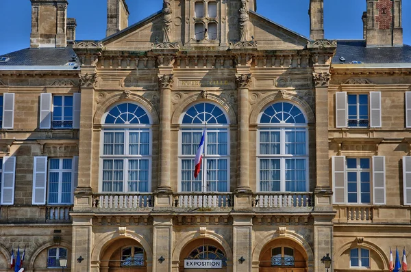 Stadhuis van ziet in Normandië — Stockfoto