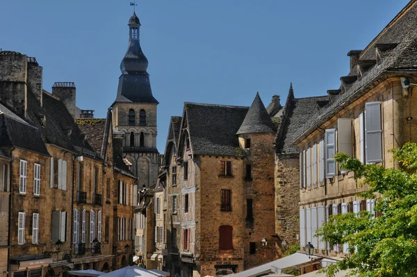 Perigord, a festői város sarlat la caneda-dordogne-ban — Stock Fotó