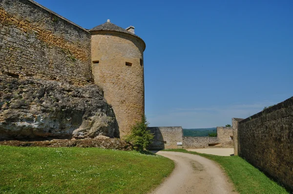 Perigord, det pittoreska slottet fenelon i dordogne — Stockfoto