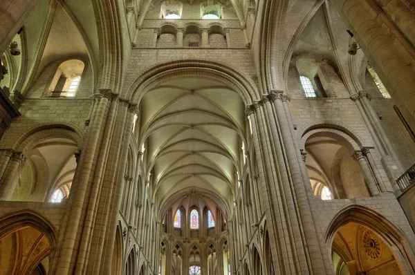 Caen, die abbaye aux hommes in frankreich — Stockfoto