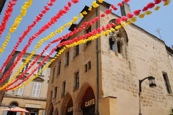 Perigord, la pequeña ciudad de Bergerac en Dordoña — Foto de Stock