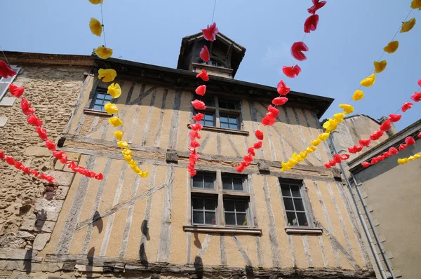 Perigord, la piccola città di Bergerac in Dordogna — Foto Stock