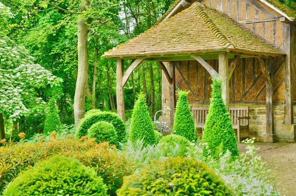 Les Jardins du Pays d Auge in Cambremer in der Normandie — Stockfoto