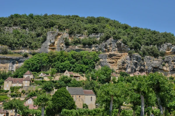 Франция, живописная деревня Ла Рок Гажак в Дордоне — стоковое фото