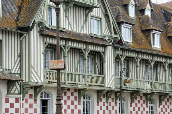Frankrike, Normandie hotel barriere i deauville — Stockfoto