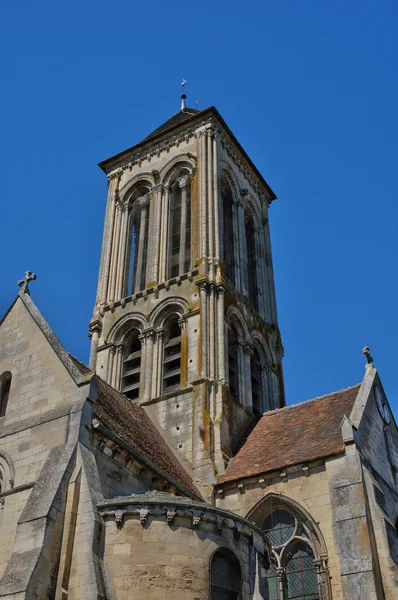 Frankreich, die alte Kirche von Champagner sur oise — Stockfoto