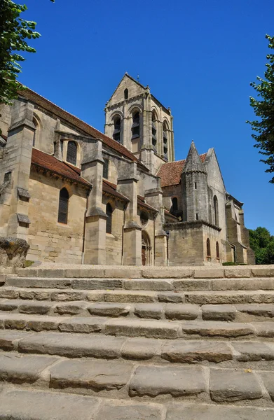 Francia, la iglesia de Notre Dame de Auvers sur Oise — Foto de Stock