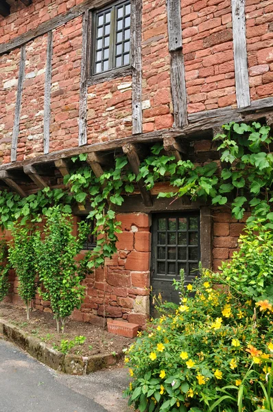 Frankrijk, pittoresk dorpje Collonges — Stockfoto