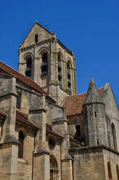 França, a igreja de Notre Dame de Auvers sur Oise — Fotografia de Stock