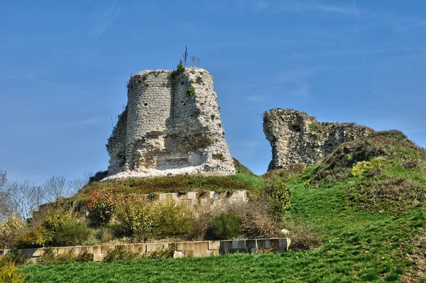 Fransa, les yvelines içinde montchauvet Köyü — Stok fotoğraf