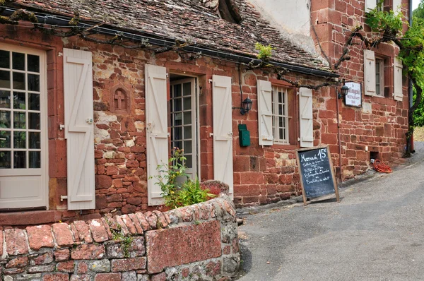 France, picturesque village of Collonges la Rouge — Stock Photo, Image