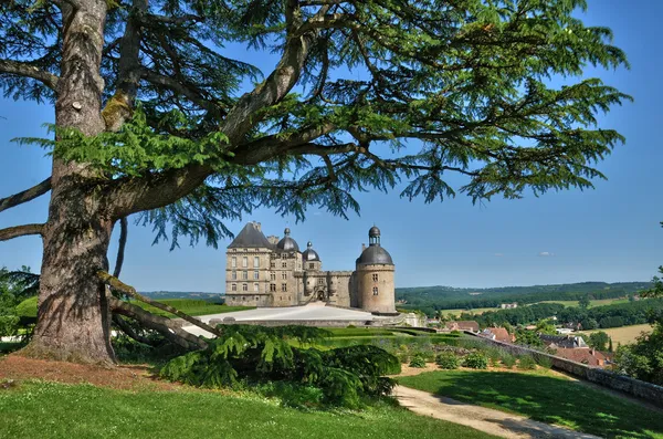 Frankrike, slottet av hautefort i dordogne — Stockfoto