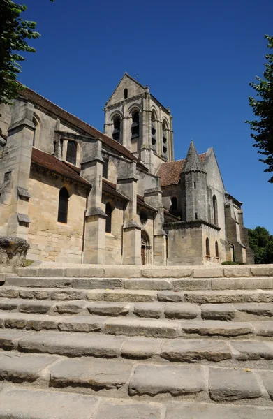 Francia, la chiesa di Notre Dame di Auvers sur Oise — Foto Stock