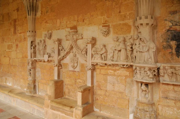 Dordogna, l'abbazia di Cadouin a Perigord — Foto Stock