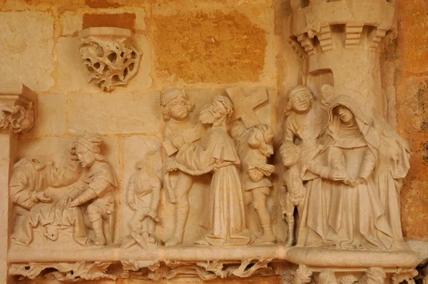 Cadouin abbey in Perigord — Stock Photo, Image