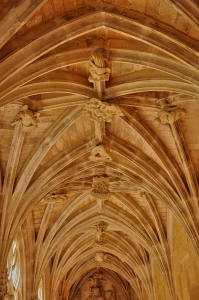 Dordogna, l'abbazia di Cadouin a Perigord — Foto Stock