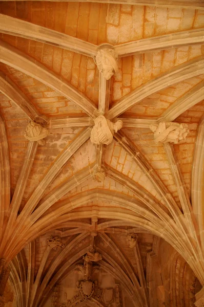 Dordogne, a abadia de Cadouin em Perigord — Fotografia de Stock