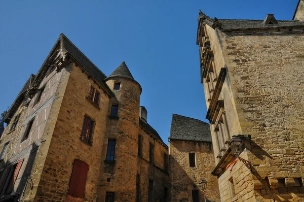 Perigord, a pitoresca cidade de Sarlat la Caneda em Dordogne — Fotografia de Stock