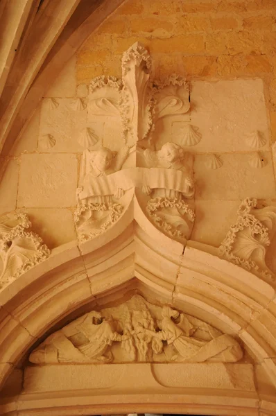Dordogne, cadouin klostret i perigord — Stockfoto