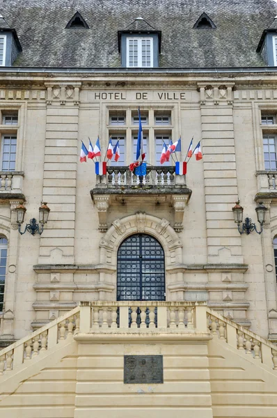 Francia, Ayuntamiento de Terrasson Lavilledieu en Dordoña —  Fotos de Stock