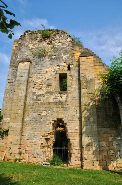 Francia, pittoresco villaggio di Saint Genies in Dordogna — Foto Stock