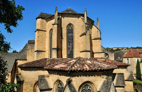 Francie, malebném městě sarlat la caneda v oblasti dordogne — Stock fotografie