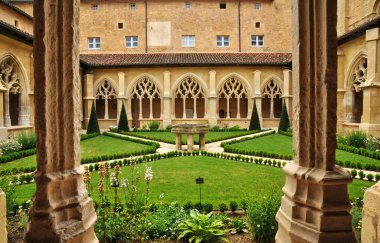 France, Cadouin abbey in Perigord clipart