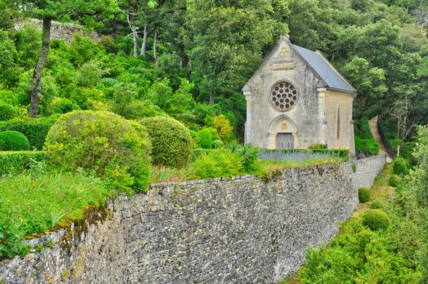 Франция, живописный сад Маркес в Дордоне — стоковое фото