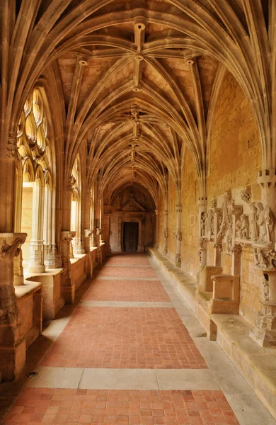 Frankrike, cadouin abbey i perigord — Stockfoto