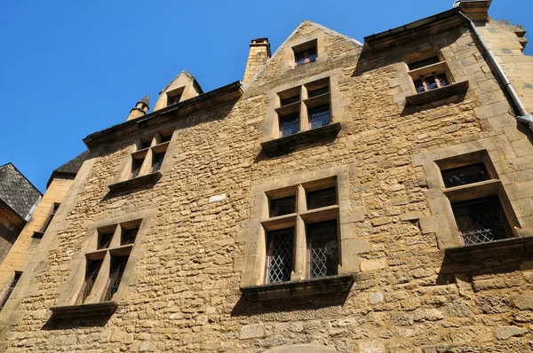 Franciaország, festői város sarlat la caneda-dordogne-ban — Stock Fotó