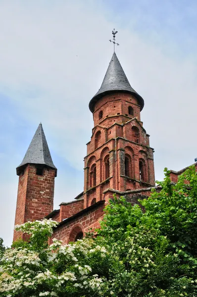 França, pitoresca aldeia de Collonges — Fotografia de Stock