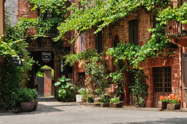 Frankrijk, pittoresk dorpje Collonges — Stockfoto