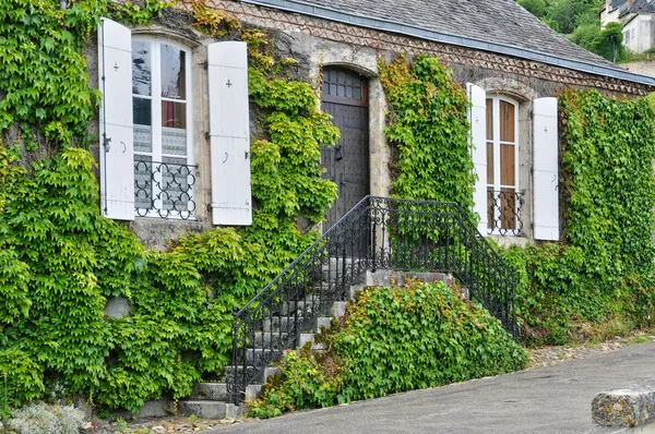 Fransa, dordogne içinde terrasson lavilledieu kenti — Stok fotoğraf