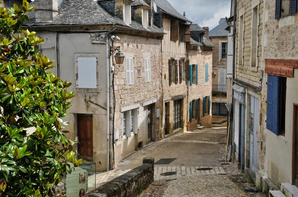 Franciaország város terrasson lavilledieu dordogne-ban — Stock Fotó
